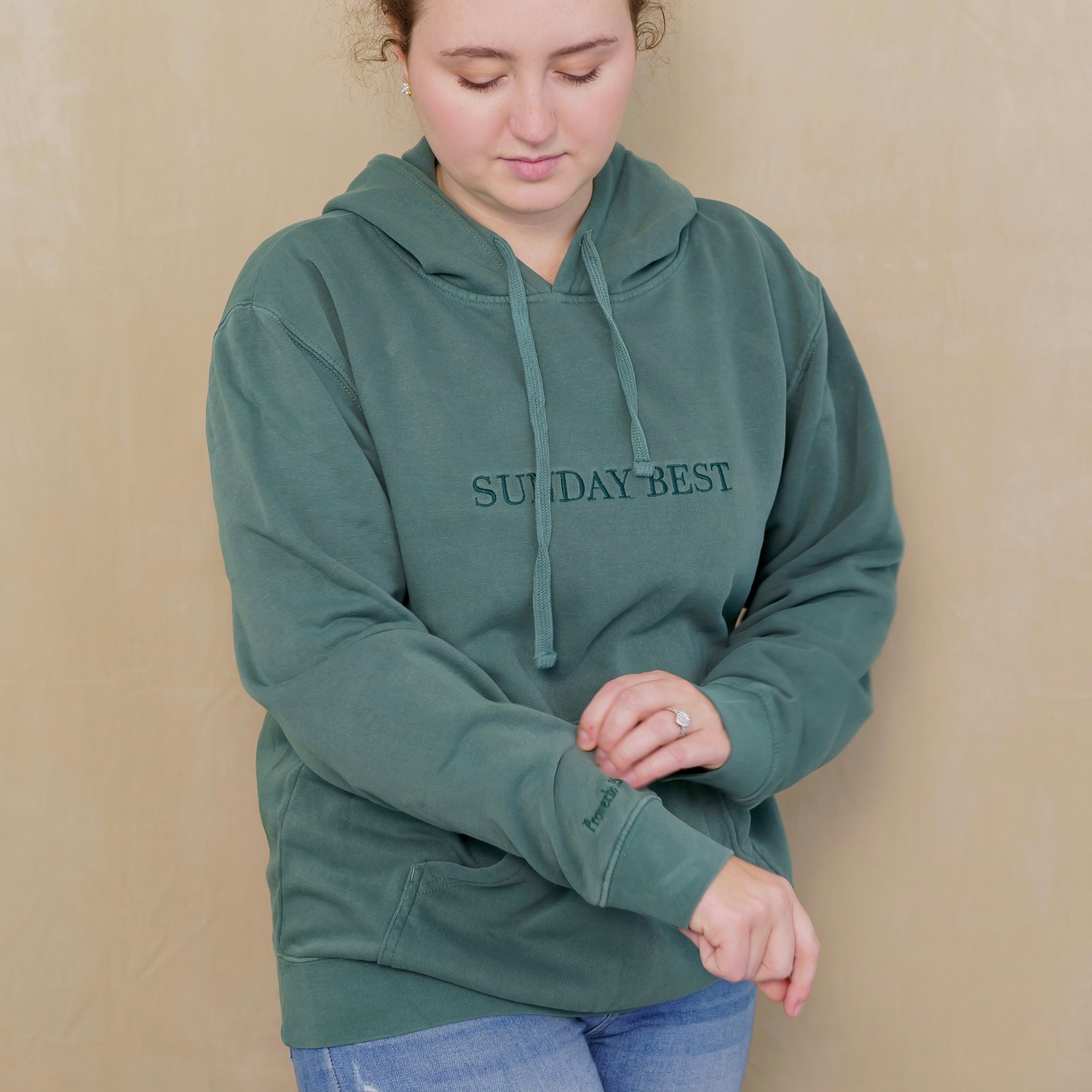 Sunday Best Hoodie - Evergreen